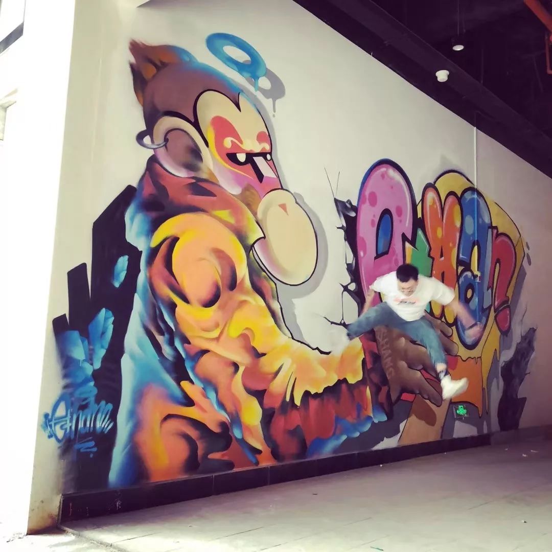 涂鸦奇幻夜 | Ethan 的街头艺术之旅-74