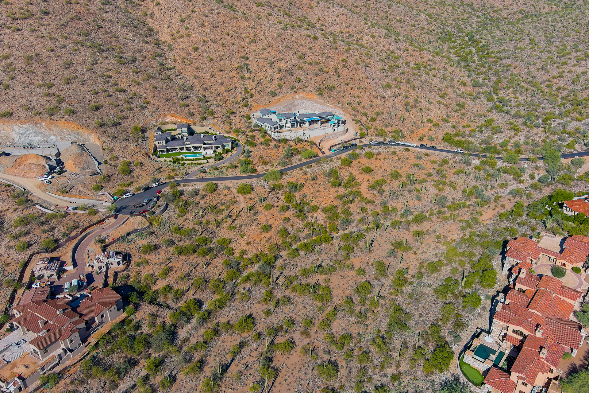 White residence in the USA. Architectural visualisation-4