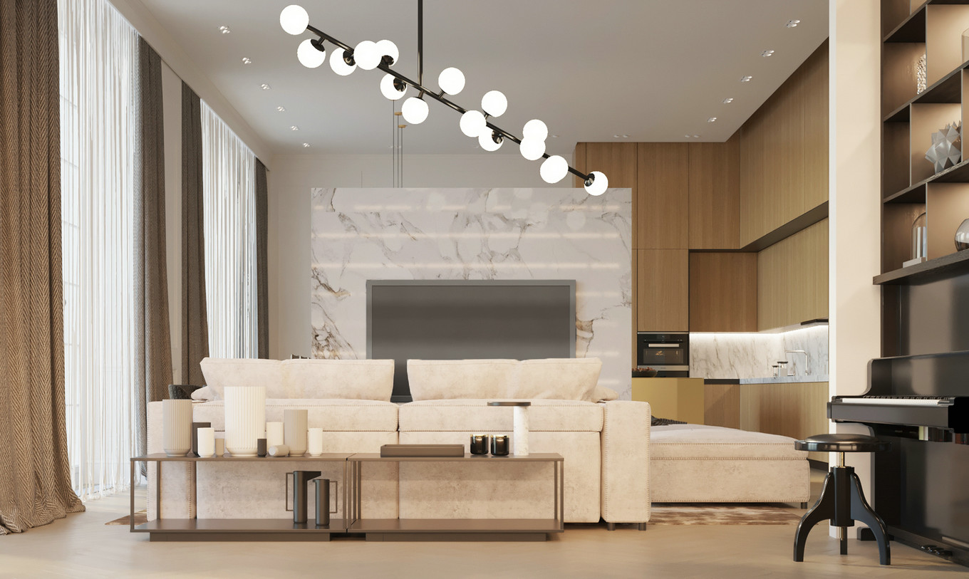 简约之魅 | 知名设计师打造的高清大图空间-1