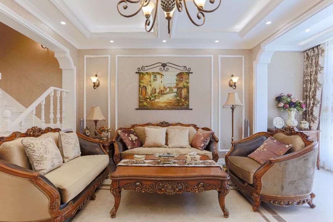 香湖 35#奢美式,高建君打造和谐居家的艺术空间-39