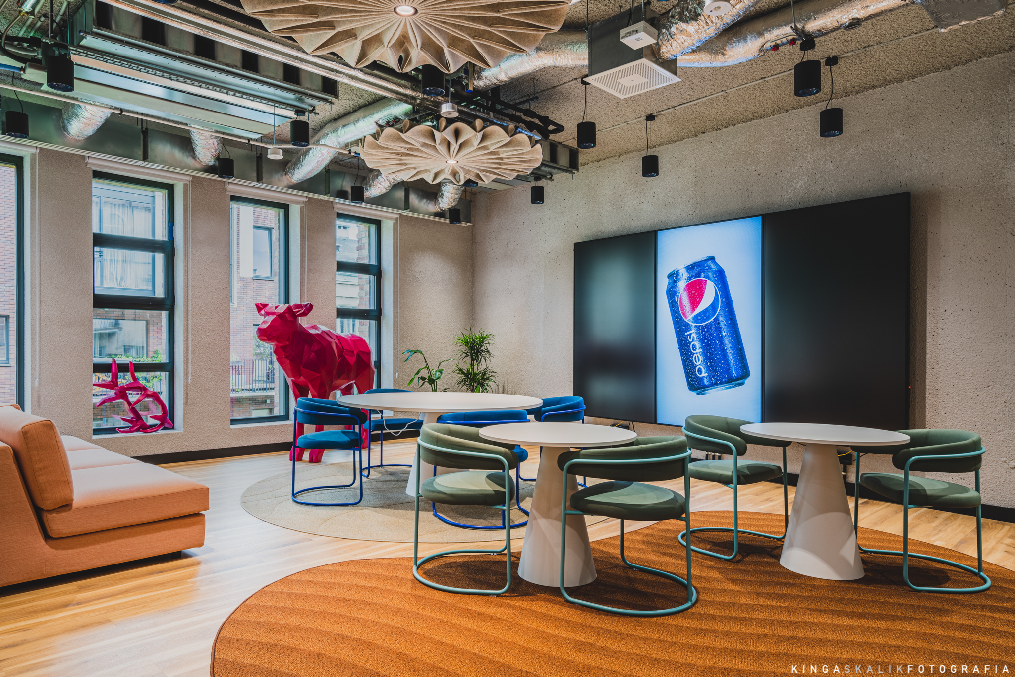 百事公司华沙办公室装修项目丨波兰华沙丨MIXD建筑工作室,AD  STUDIO工作室-22