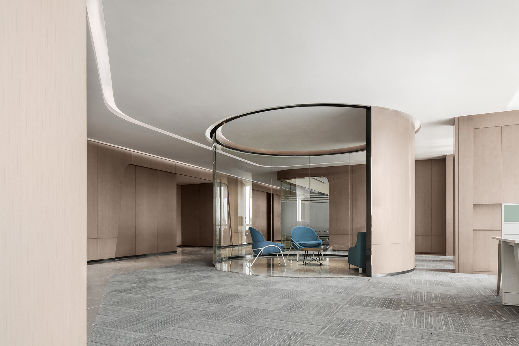 数字广西集团办公室丨中国南宁丨深圳太合南方建筑室内设计事务所-14