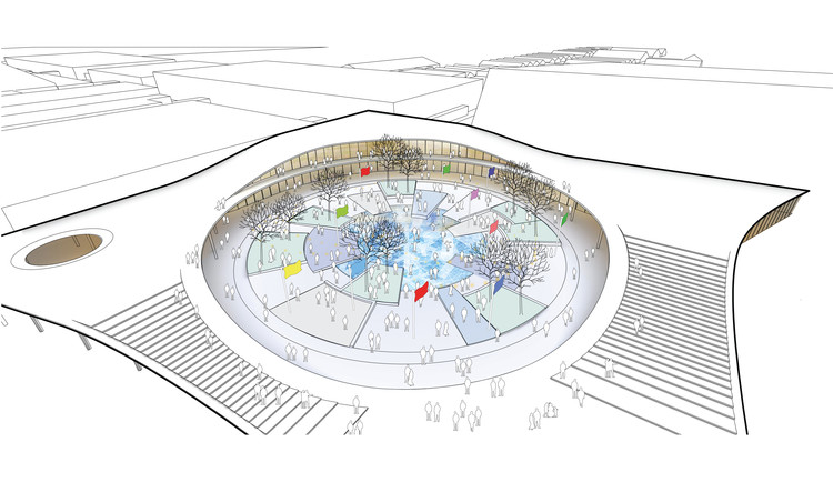 丹麦最大展览中心设计亮相,绿色景观与活动广场相映成趣-31