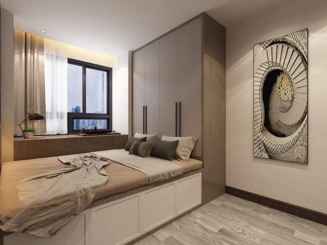 港式现代风打造漓江畔诗意栖居,细节尽显生活仪式感-24