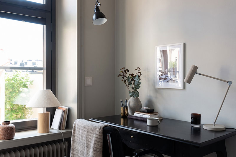 斯德哥尔摩优雅公寓 | 拱窗与开放空间的完美结合-23