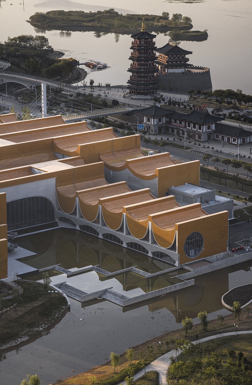 隋唐大运河文化博物馆 | 古今文明对话的现代建筑典范-16