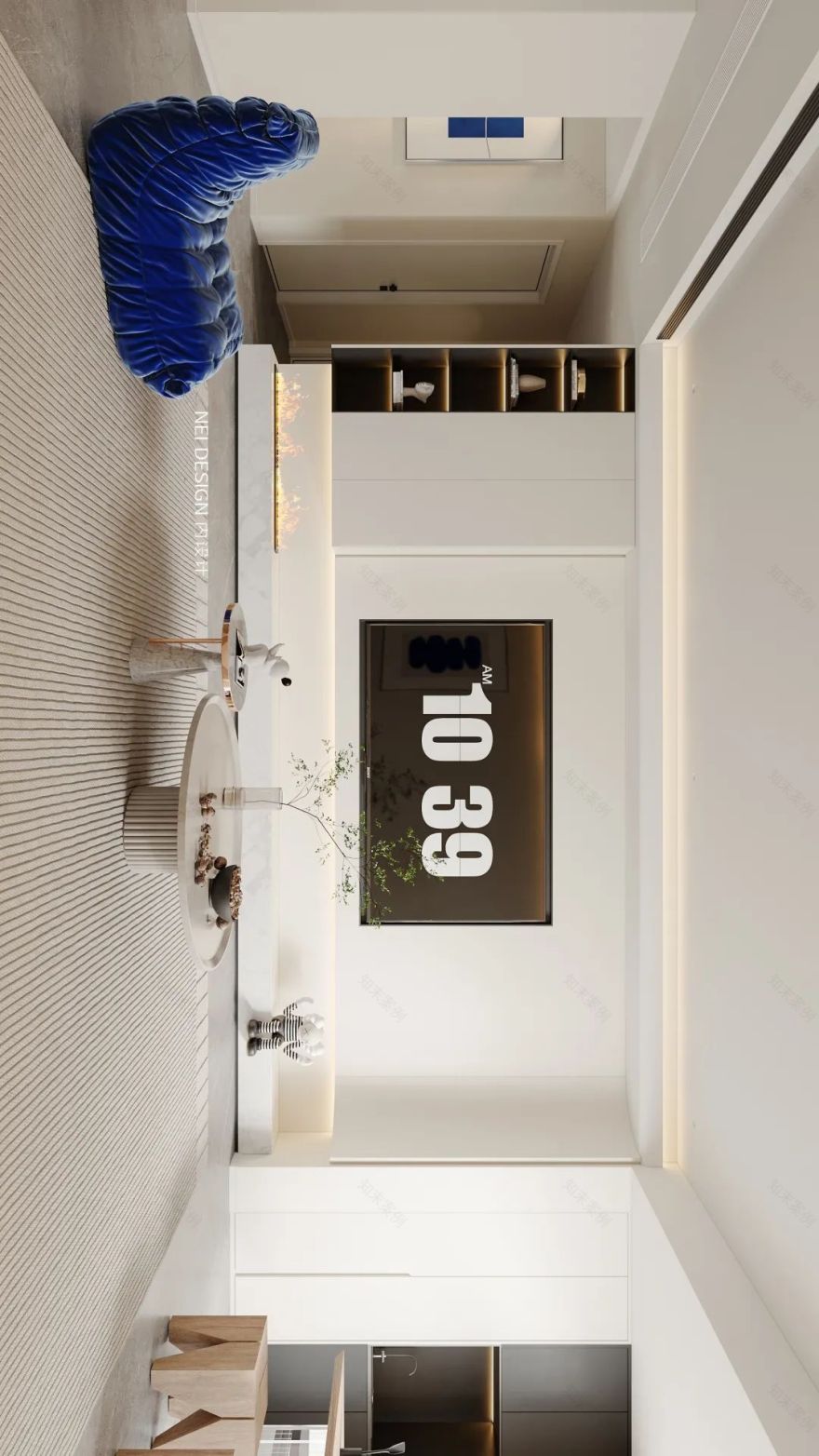 漓江郡府·蓝色畅想丨内空间设计机构-19