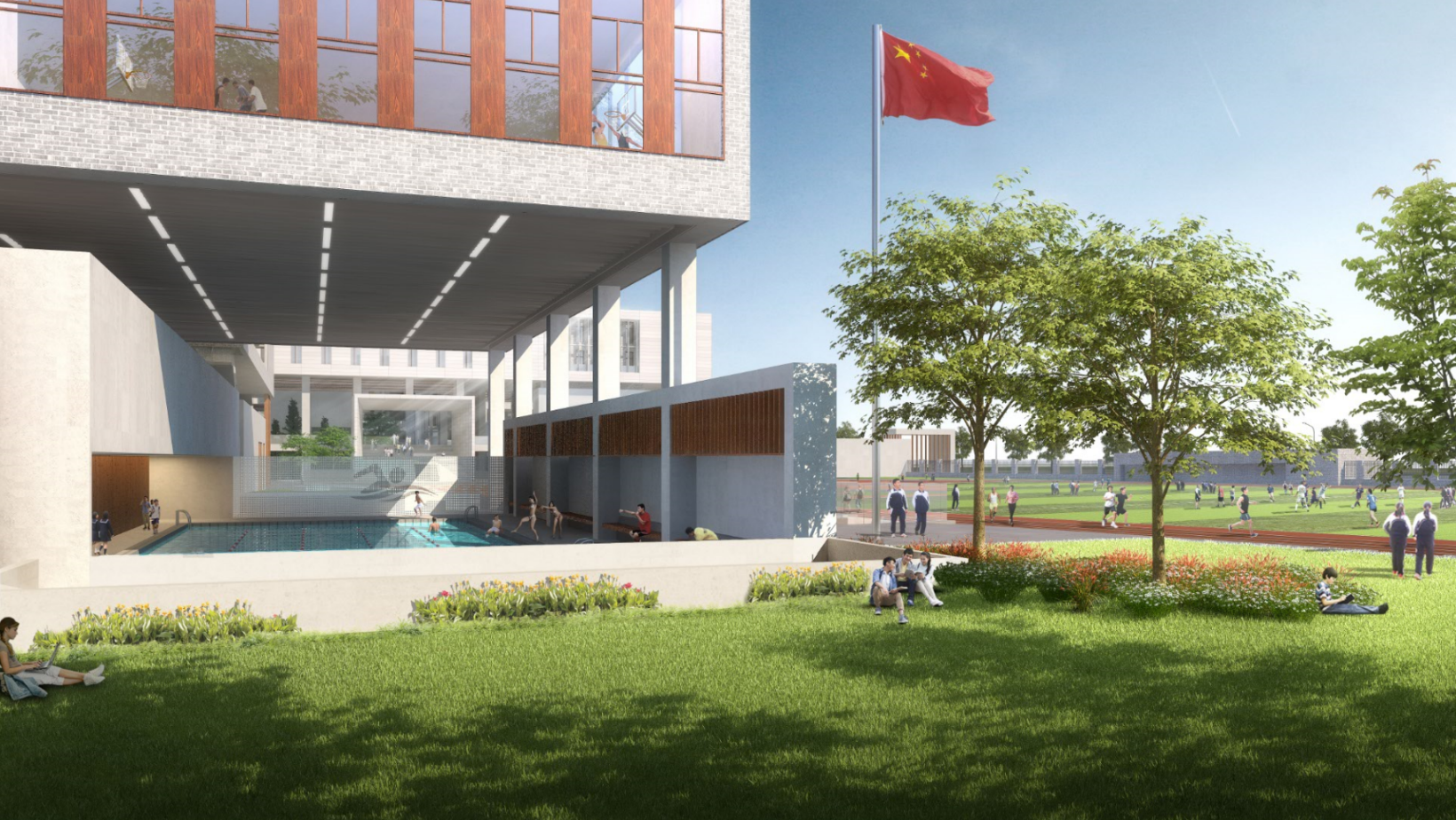 湖州毘山中学丨中国湖州丨上海日清建筑设计有限公司-53