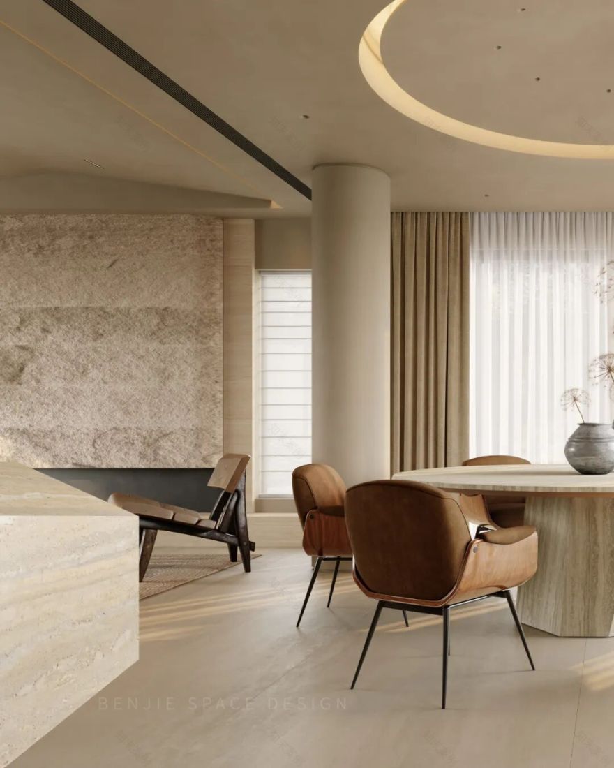 本界设计|老钱风·用克制美学重塑空间-26