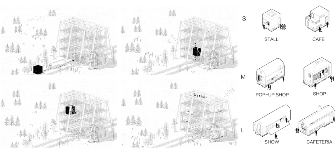2024天作杯竞赛“缩街”三等奖获奖作品！以“墙”为界划分空间，构建“文商旅”一体的茶文化主题功能区！-161
