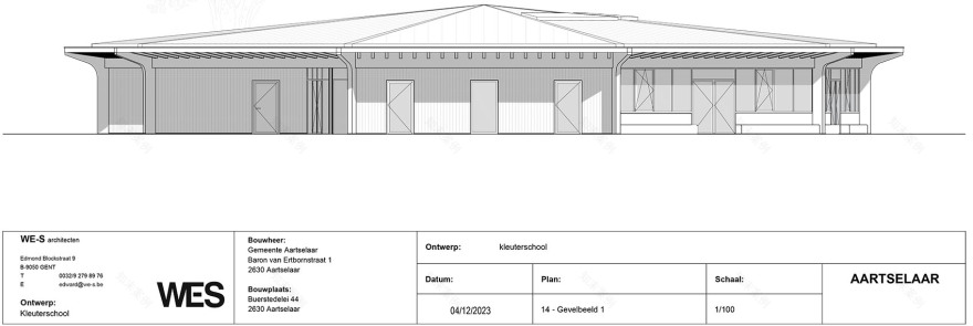 Aartselaar 幼儿园丨比利时丨WES architects-41