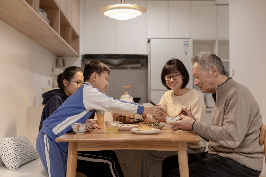 90㎡极限设计,五口之家的亲密独立空间丨恒田设计-1