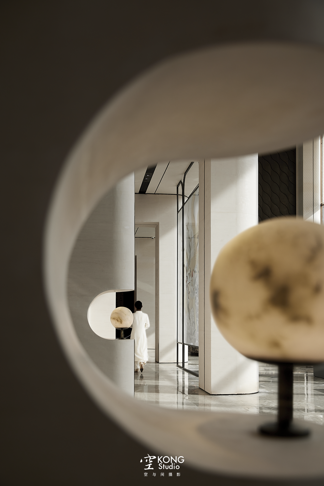 华润置地港宸润府销售中心丨内构筑设计-8