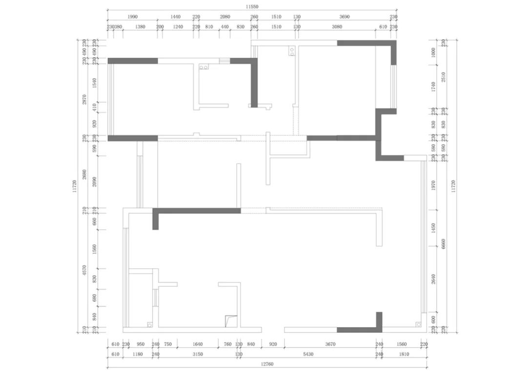 新丰·壹号院 138㎡纯白之家丨尚城舍影建筑装饰设计-7