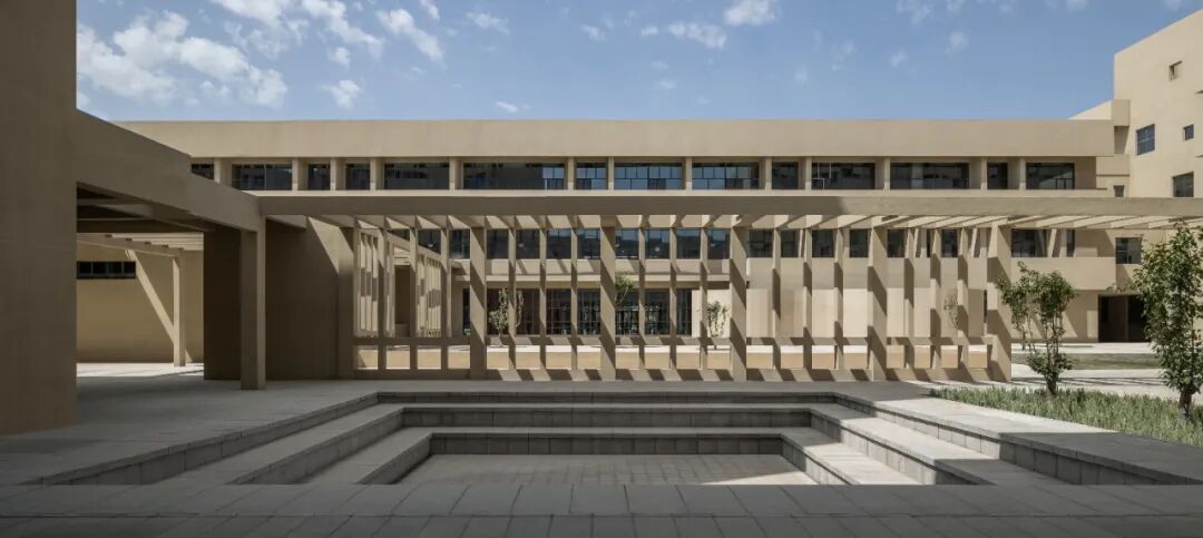 新疆塔里木大学新校区国际交流学院丨中国阿拉尔丨中国建筑设计研究院-24