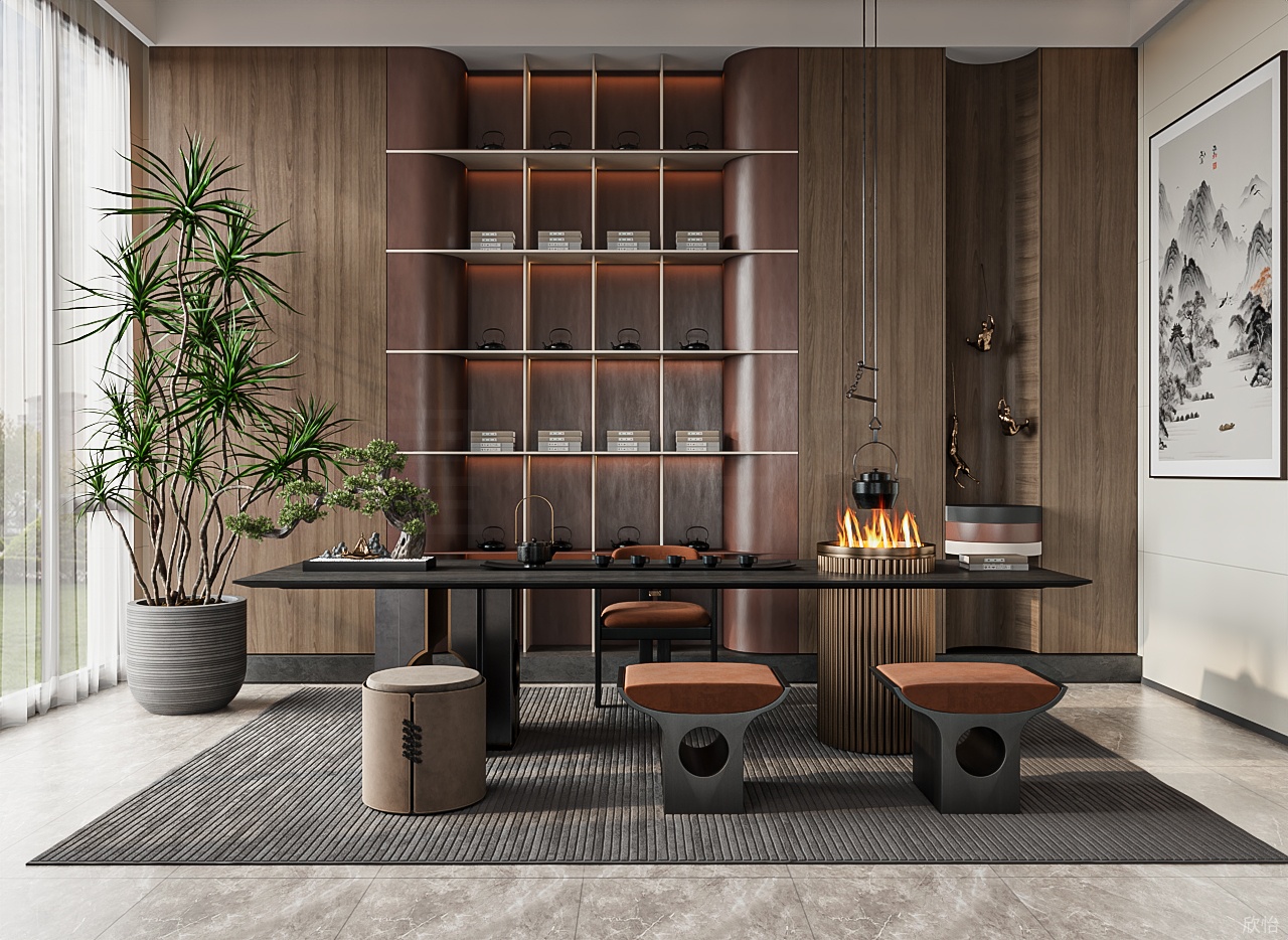 中式豪宅，大户人家的桃花源！-7