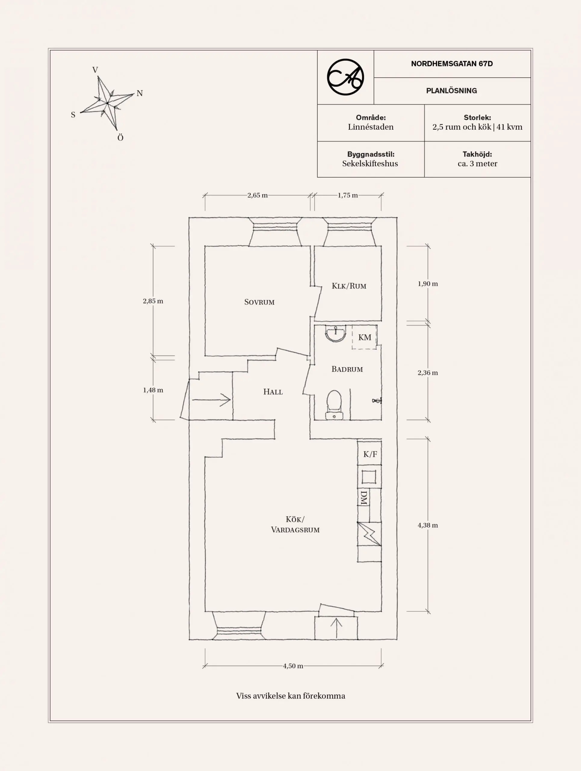 瑞典 1904 年建筑的 41m2 现代公寓改造-25