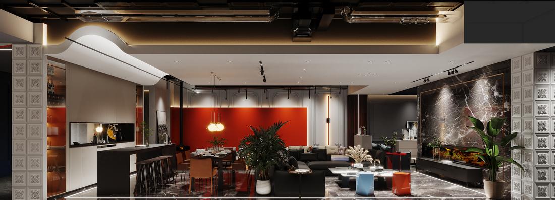 欧意家居展厅·现代简约风格展示空间-6