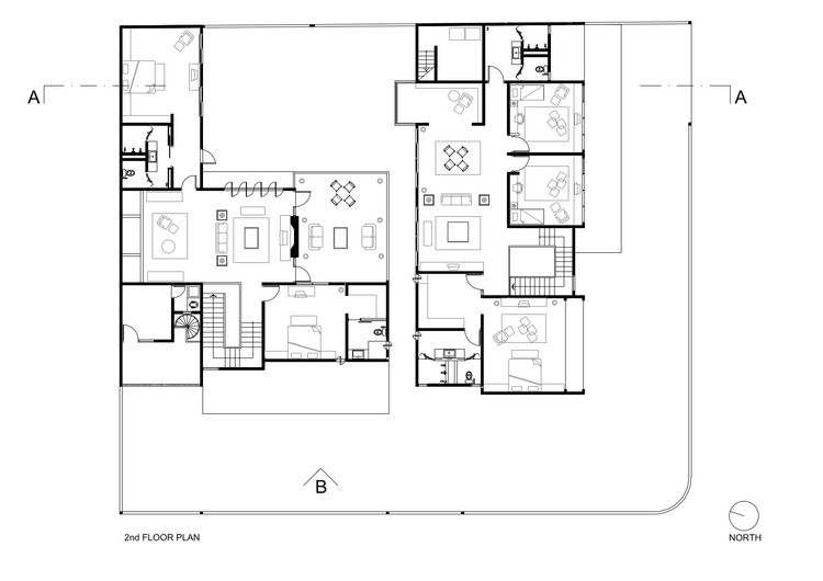 雅加达北部高端住宅群共享生活空间设计-20