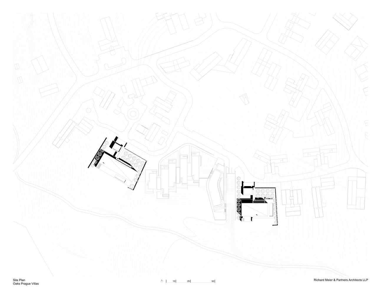 Richard Meier - Partners Designs Two Villas for Ground-68