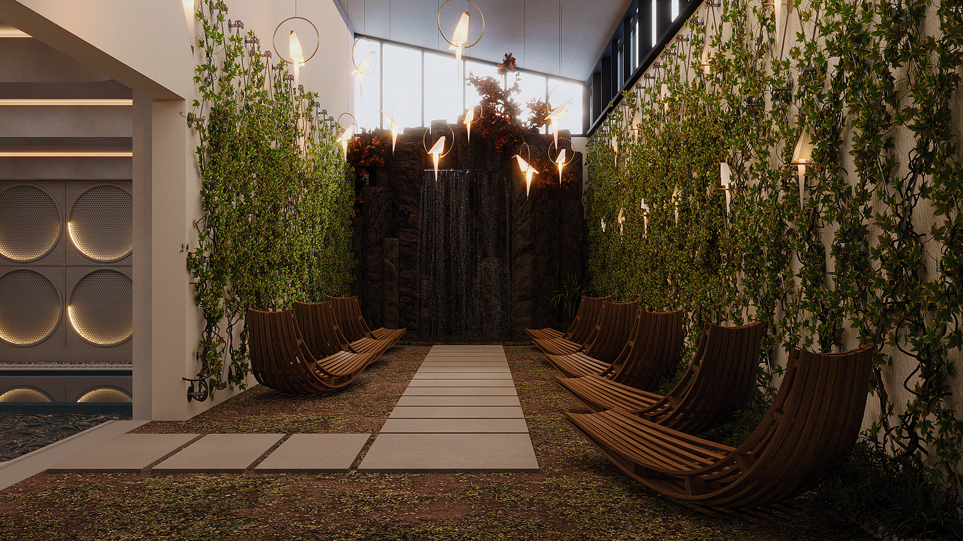 室内泳池及花园区域设计丨亚美尼亚丨Vana Setrakian-15