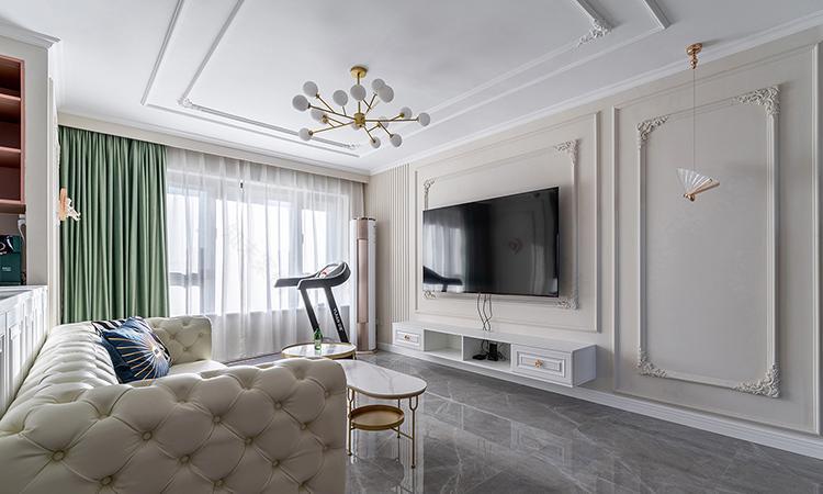 撞色搭配+全屋对称法则,复古与时尚全都要-4