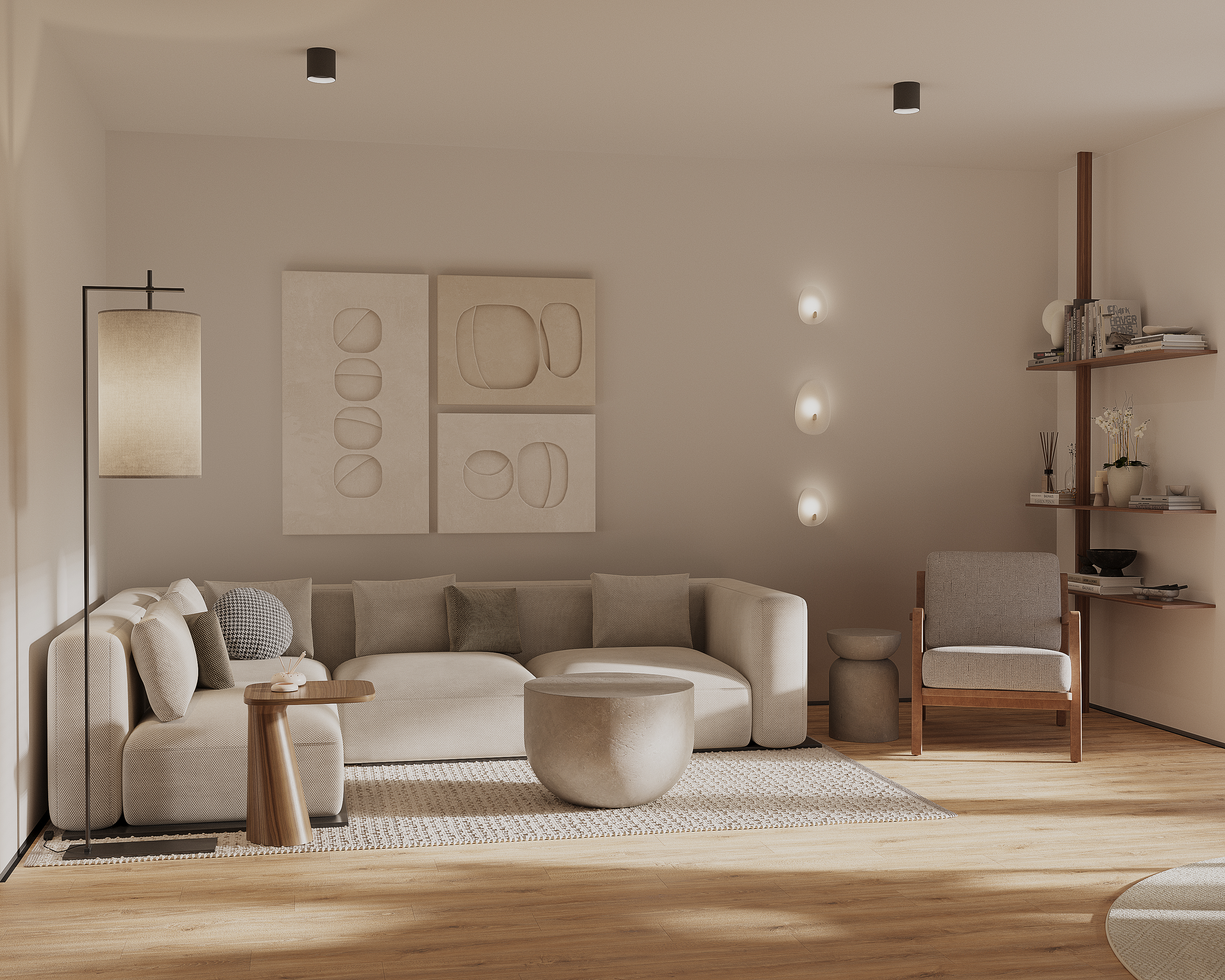 Design project for 1-room apartment for Heimdall GmbH-0