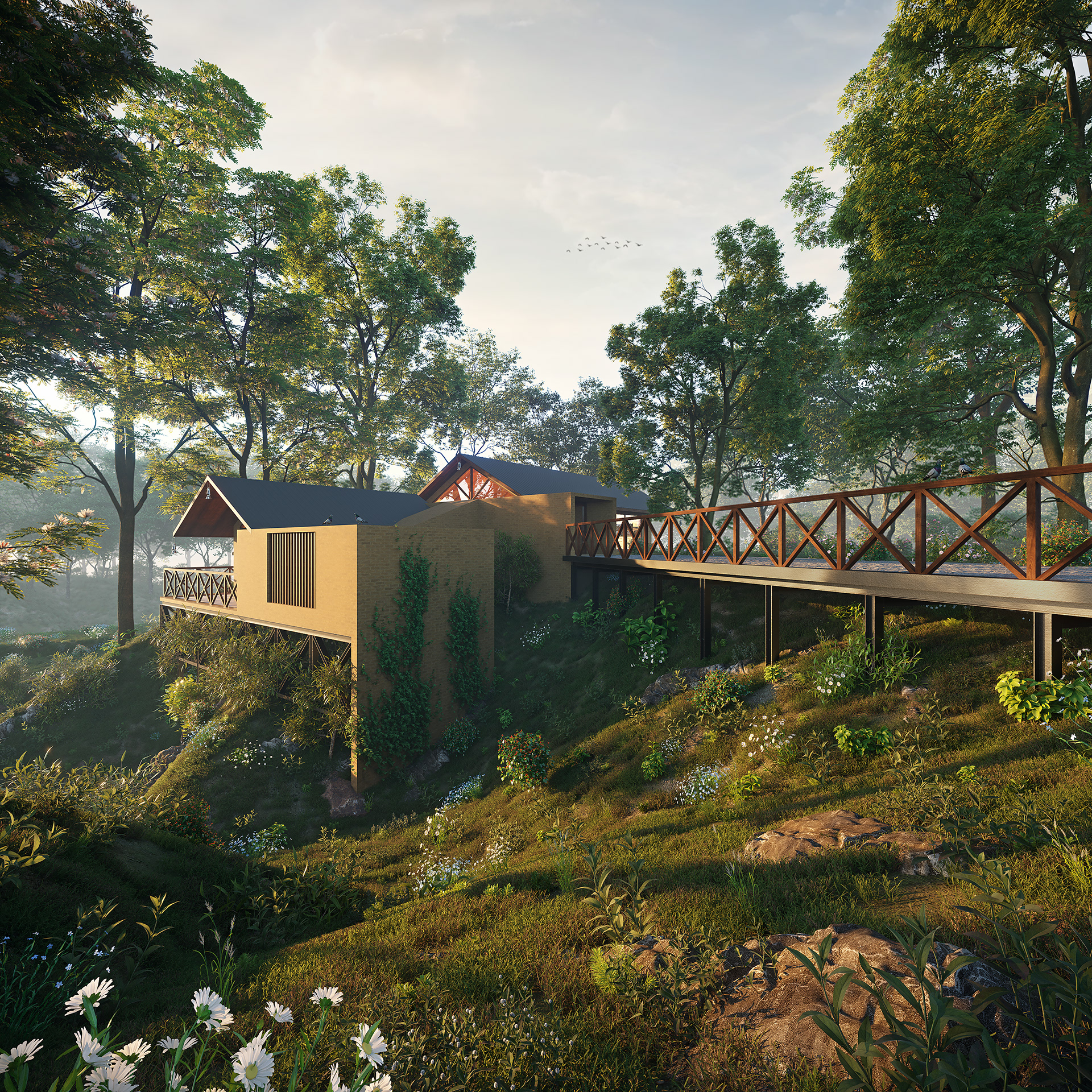 周末住宅丨EDGE DESIGN-3