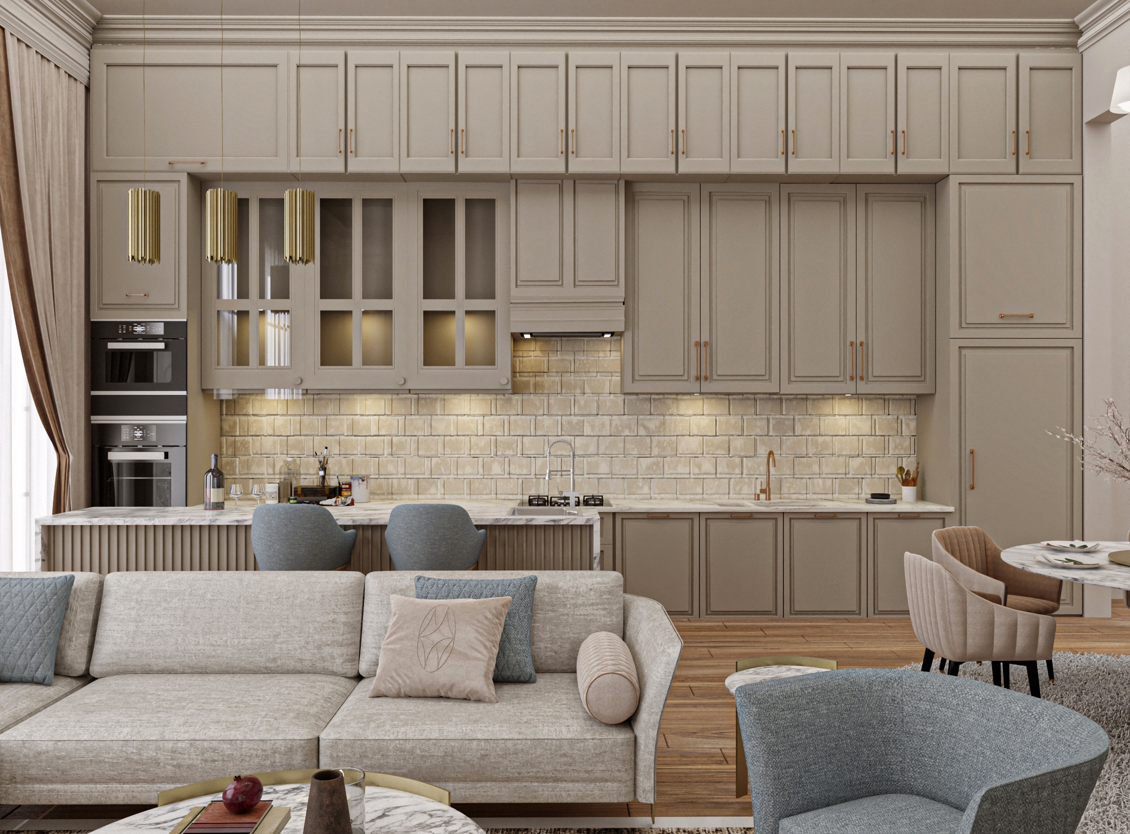 新古典主义开放空间-1