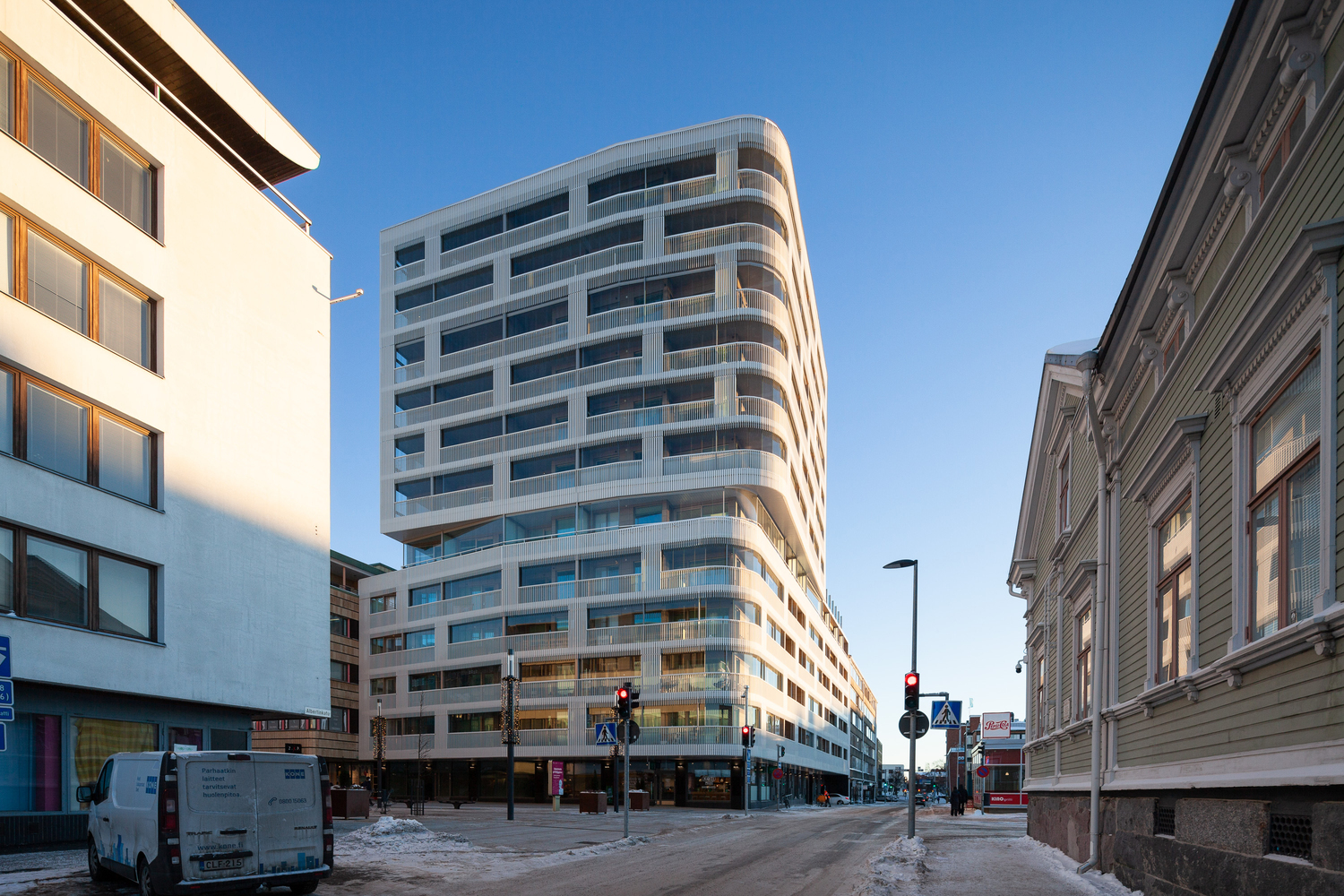 芬兰 Oulu 市 Marskinpuisto 住宅楼丨LUO Architects-17