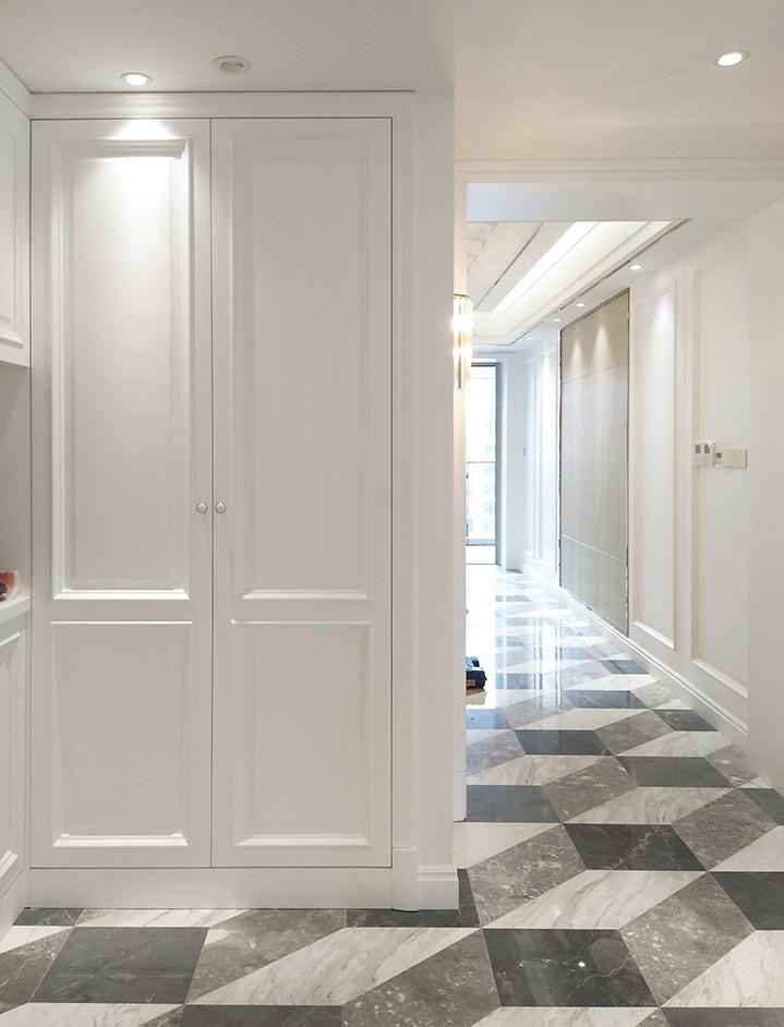 魔都 40 平米宽敞客厅,精致江景大房定制案例-8