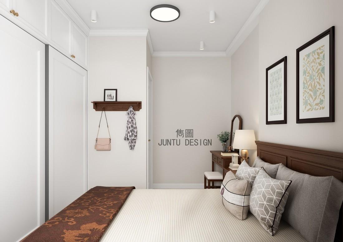 广州盈翠华庭唐宅美式家居改造-26