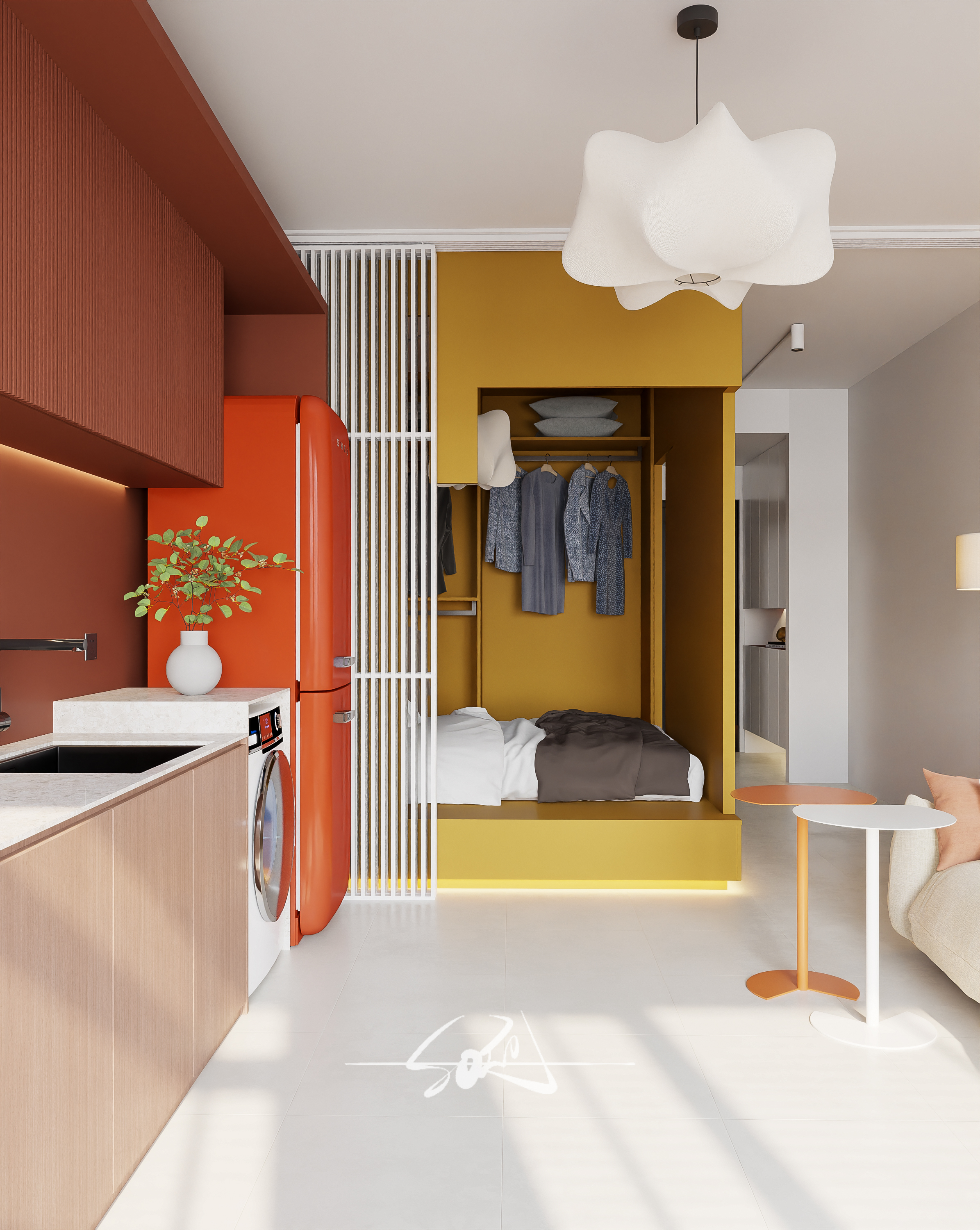 小户型公寓的出彩设计-12