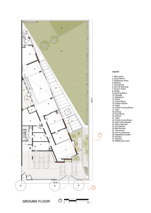 印度 Chromatic House · 色彩斑斓的童趣之家丨Anagram Architects-28