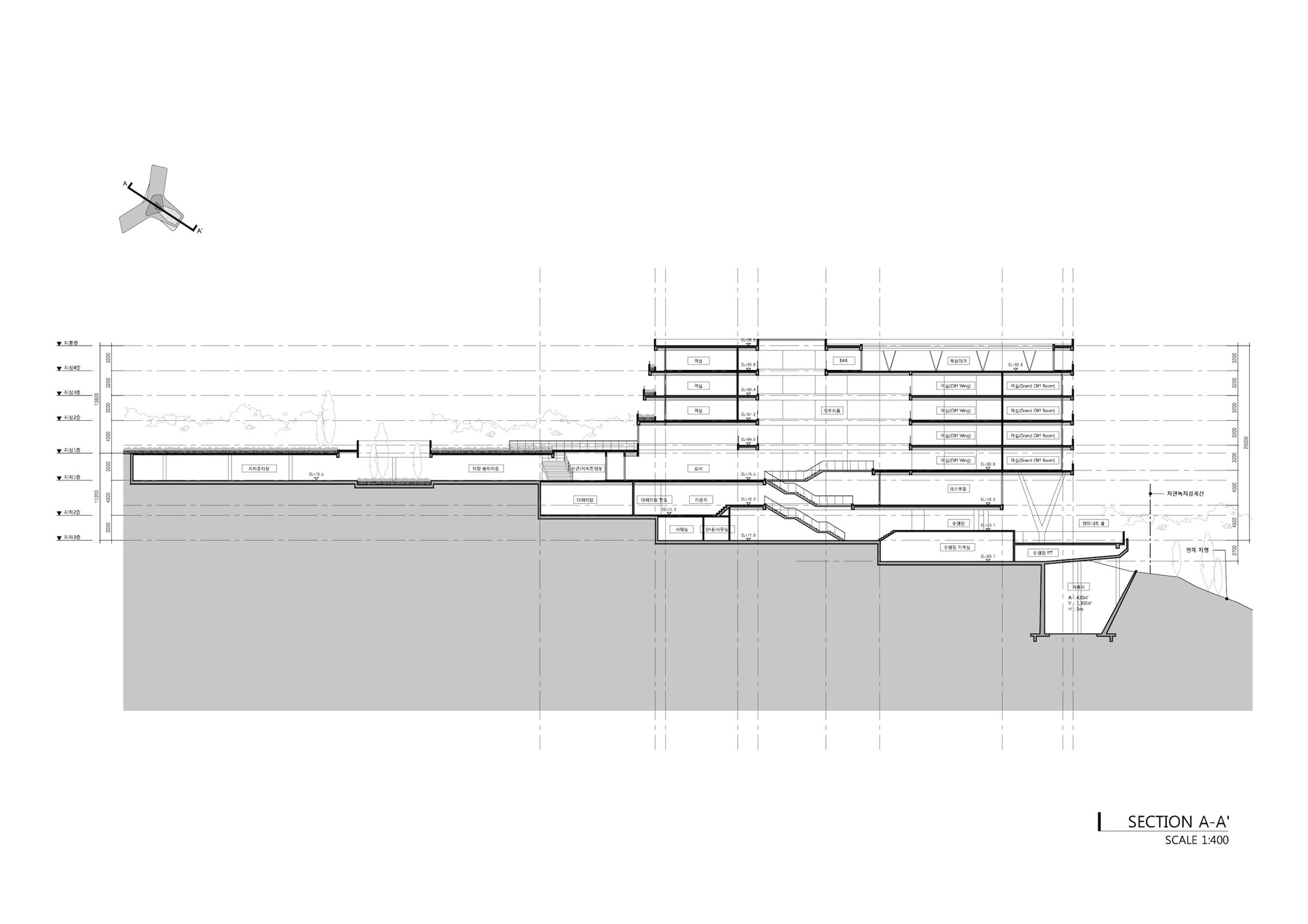 济州岛悬崖酒店丨韩国丨Soltozibin Architects-53