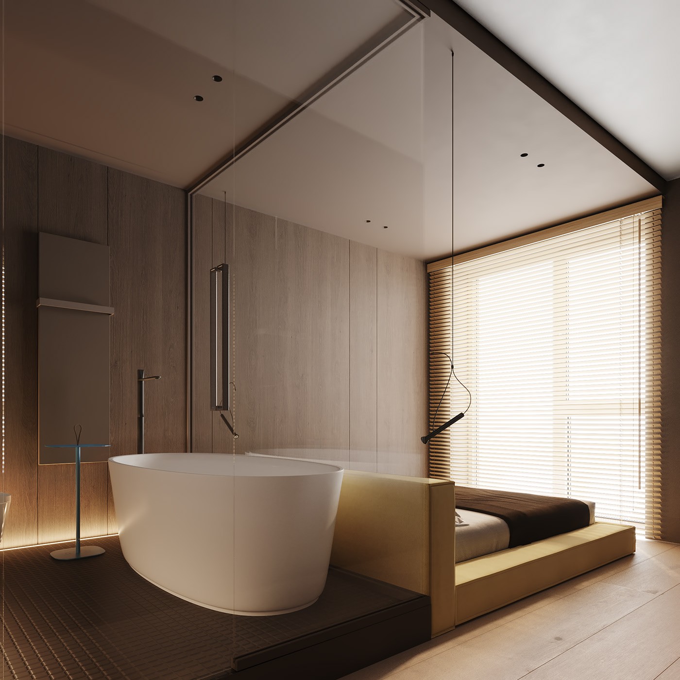 74㎡橘色系公寓设计 明媚的小尾巴，清爽好活力-16