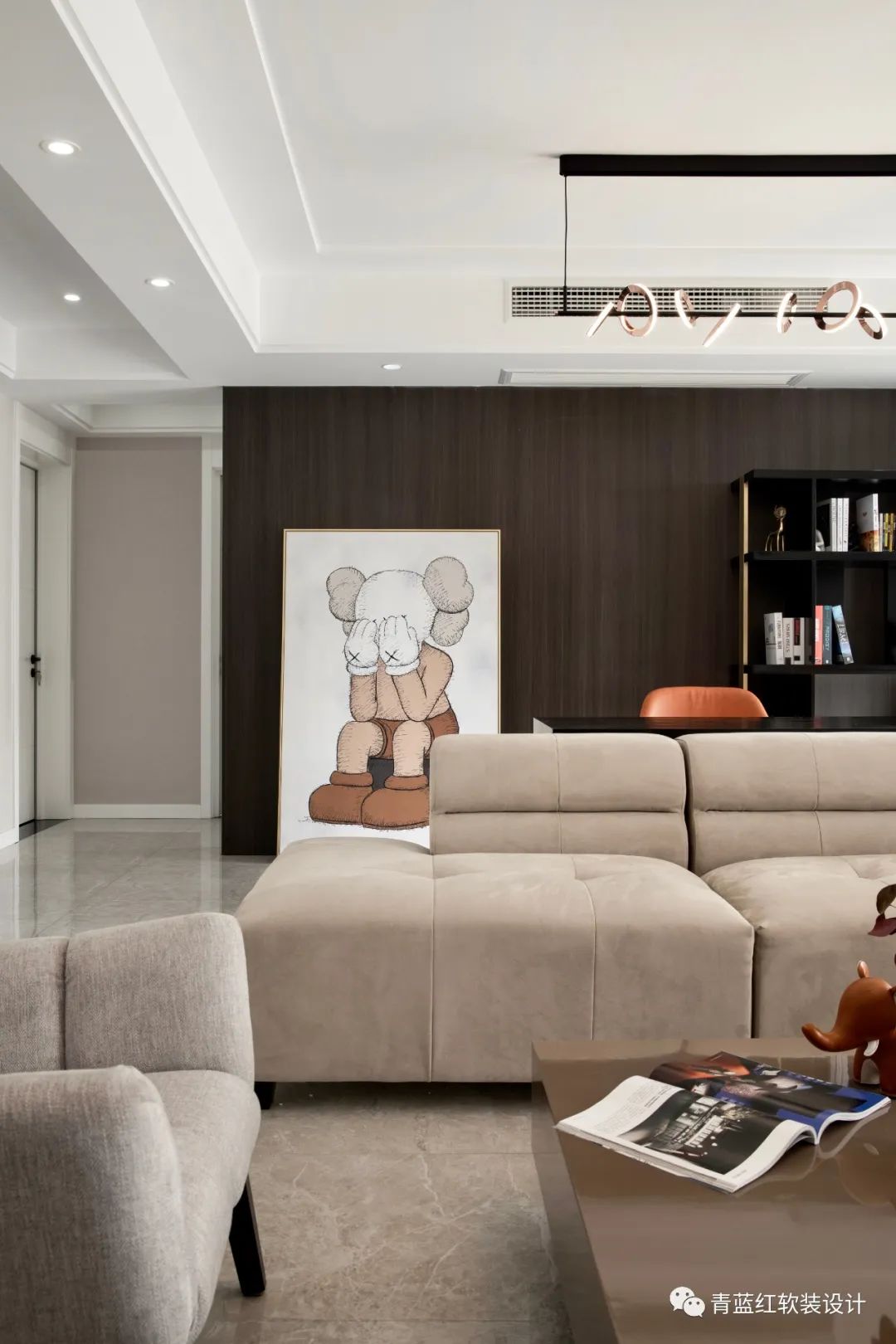 绿地海外滩 139m²私宅设计 | 极致优雅,春光熠熠-22