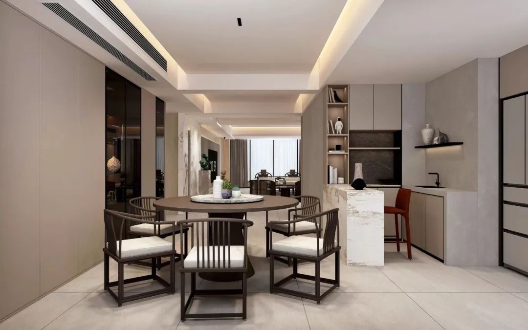 海逸一号户型丨众美装饰设计工程有限公司-35