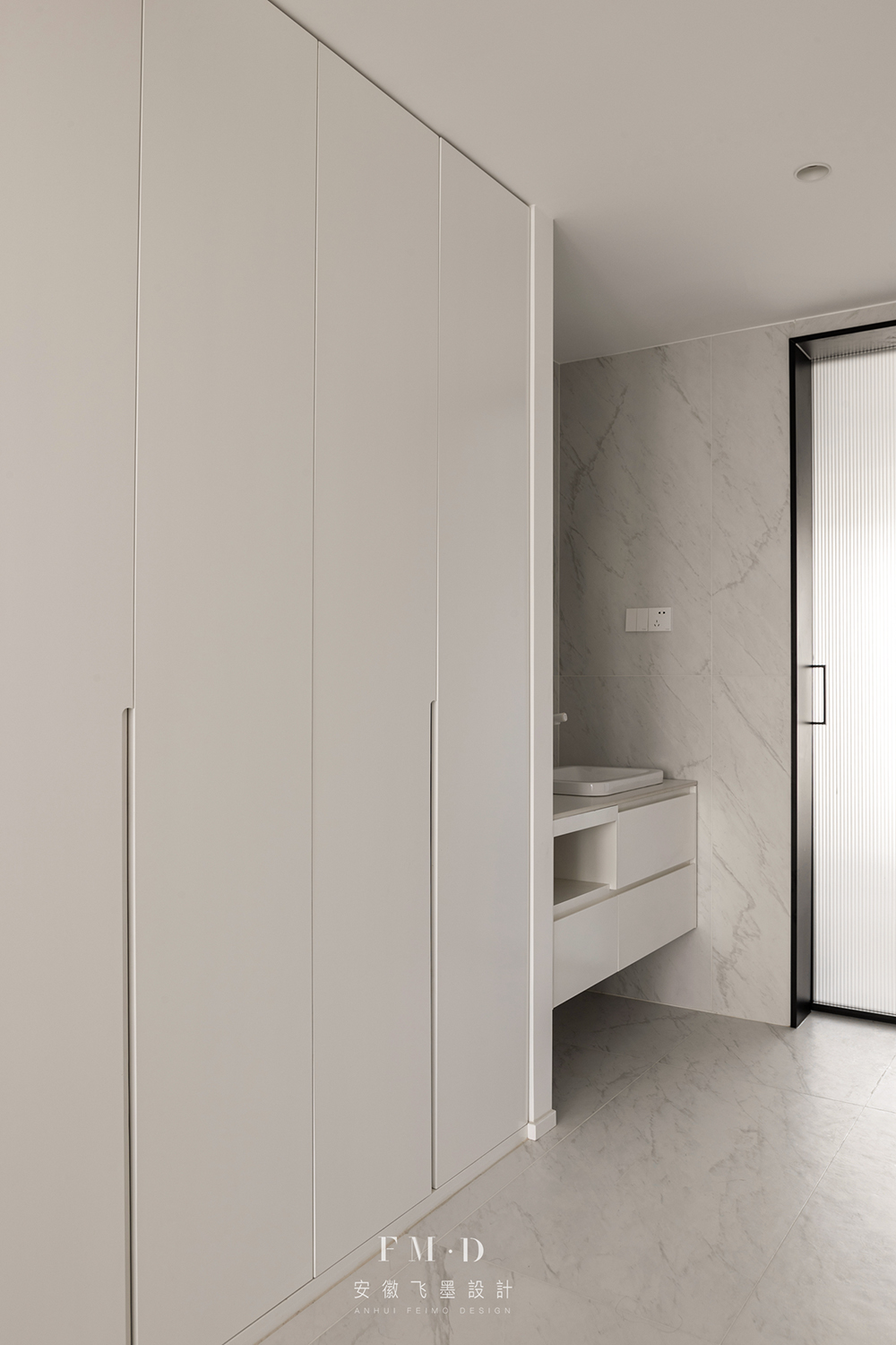 奶油风复式住宅丨中国滁州丨飞墨设计组-67