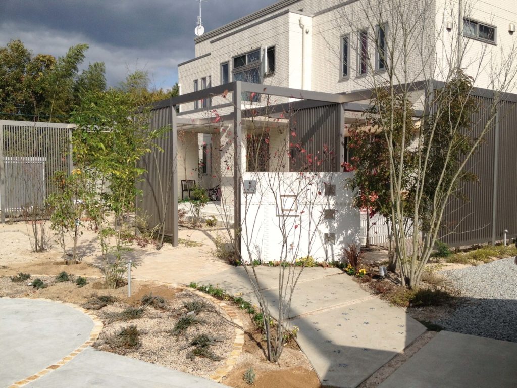 赤磐市M様邸外構及庭园设计项目-12