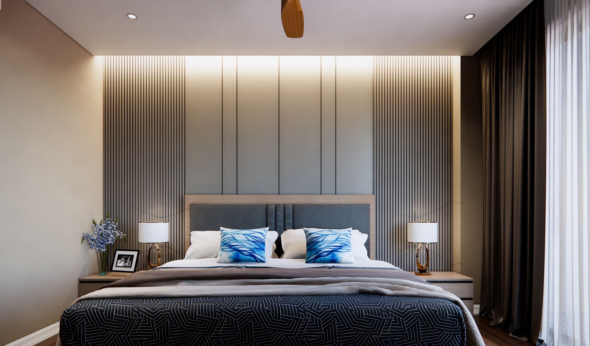 LIVING ROOM & BED ROOM 设计丨THANH CHUONG-6