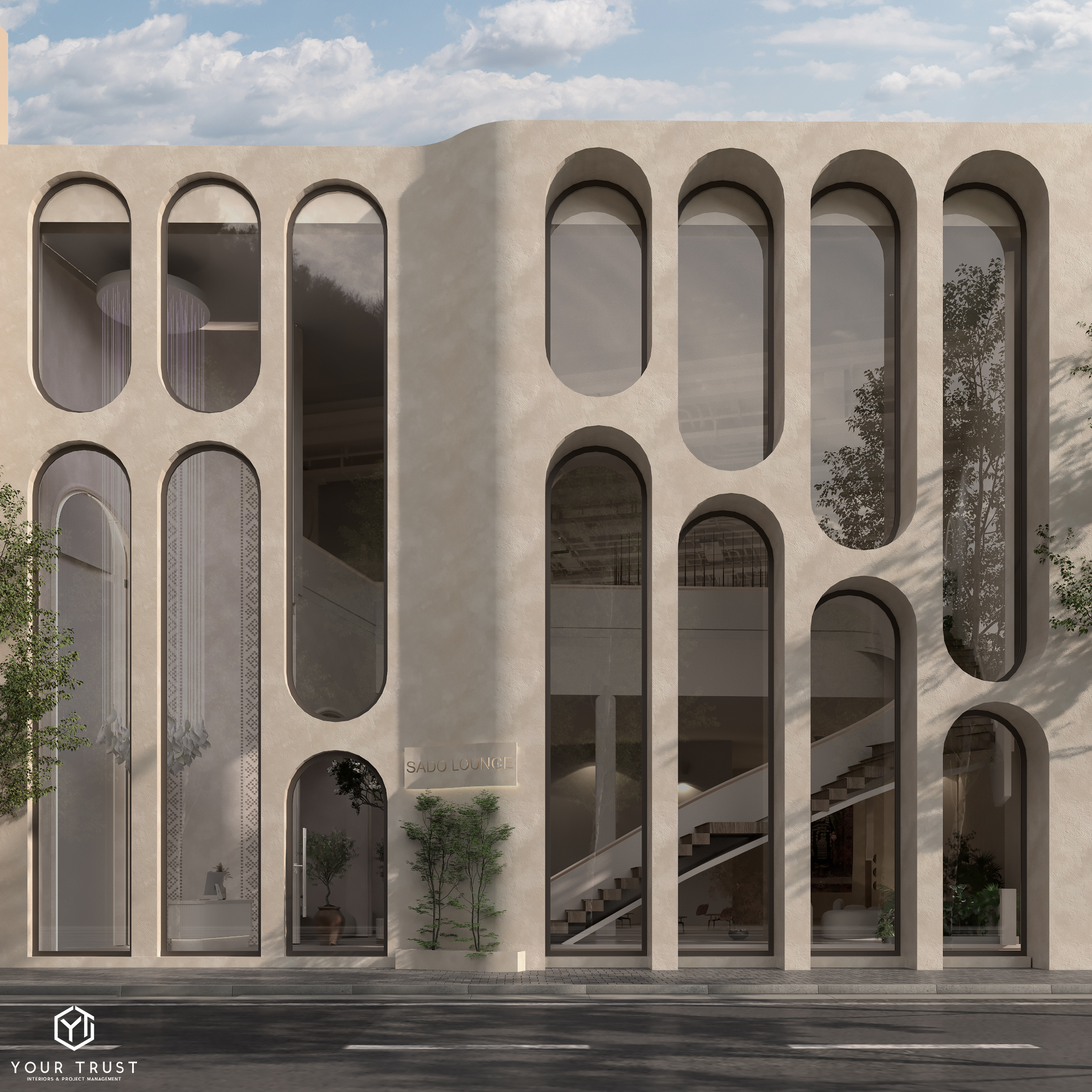 Restaurant and Lounge facade 设计丨YT Design studio-12