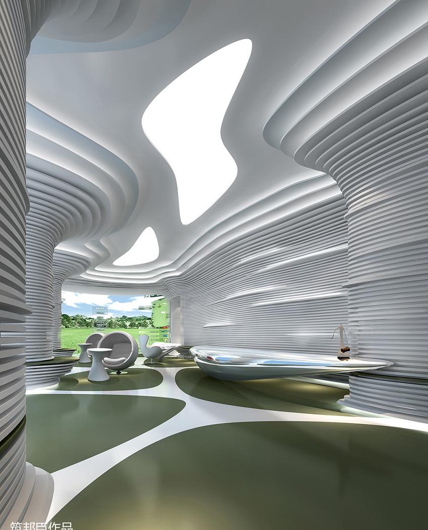 
悠唐汇 高尔夫主题会所——筑邦臣 -2