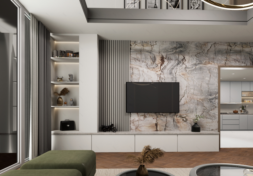 Tranquil Haven 室内设计项目丨建筑学生-4