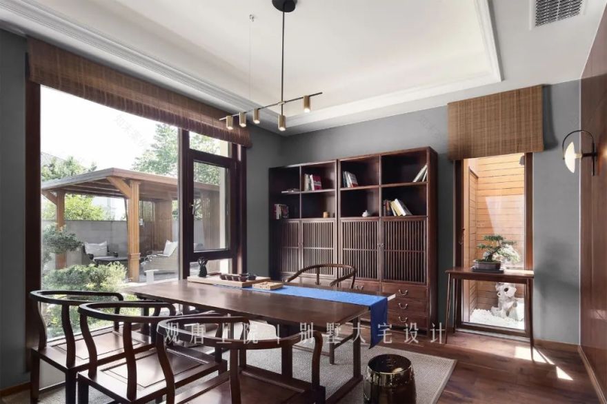 诗意的院落生活 | 夏宇航 520㎡私宅设计-56
