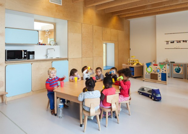 拆除教堂新建幼儿园项目丨比利时丨Zampone Architectuur建筑工作室-20