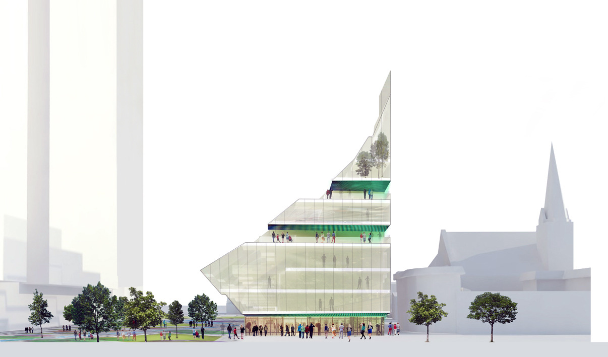 帕拉马塔广场的地标性公民与社区建筑-26