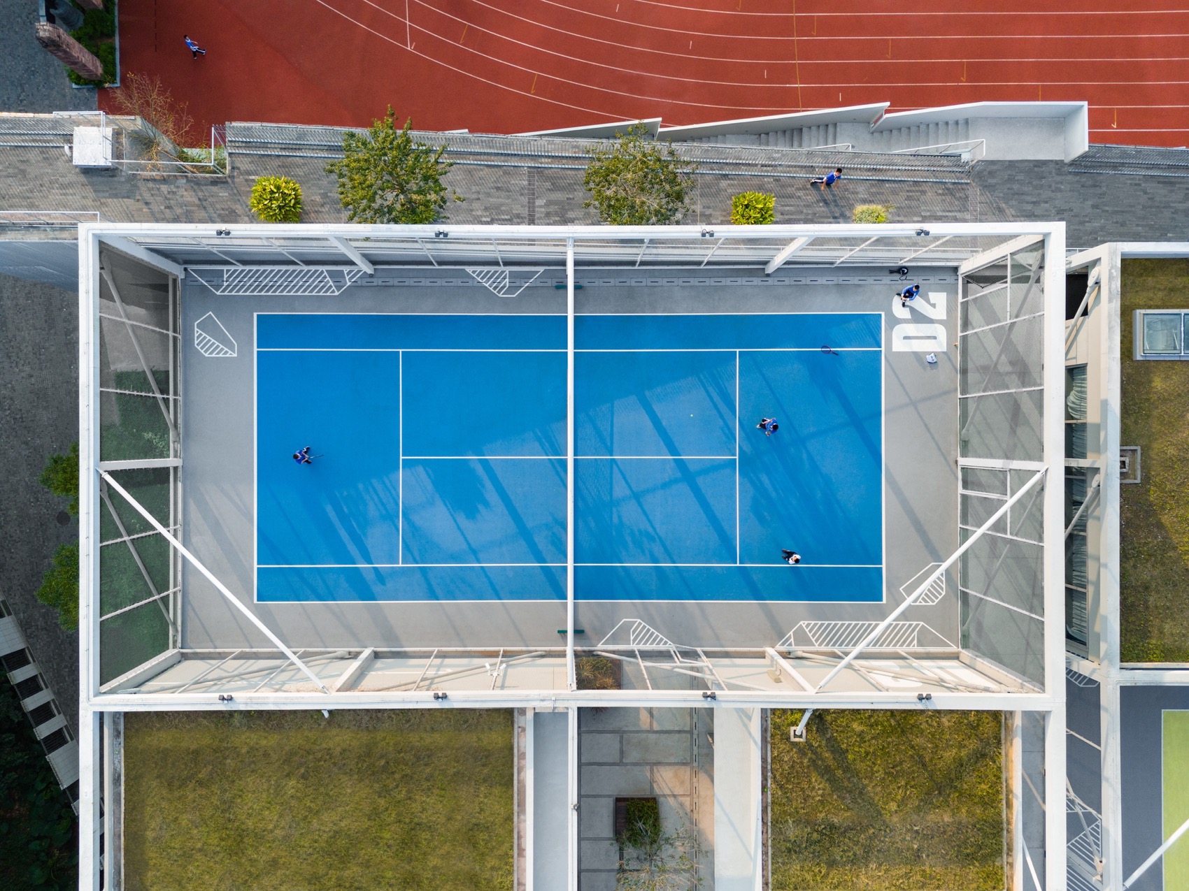 红岭高中新艺体中心丨中国深圳丨源计划建筑师事务所-91