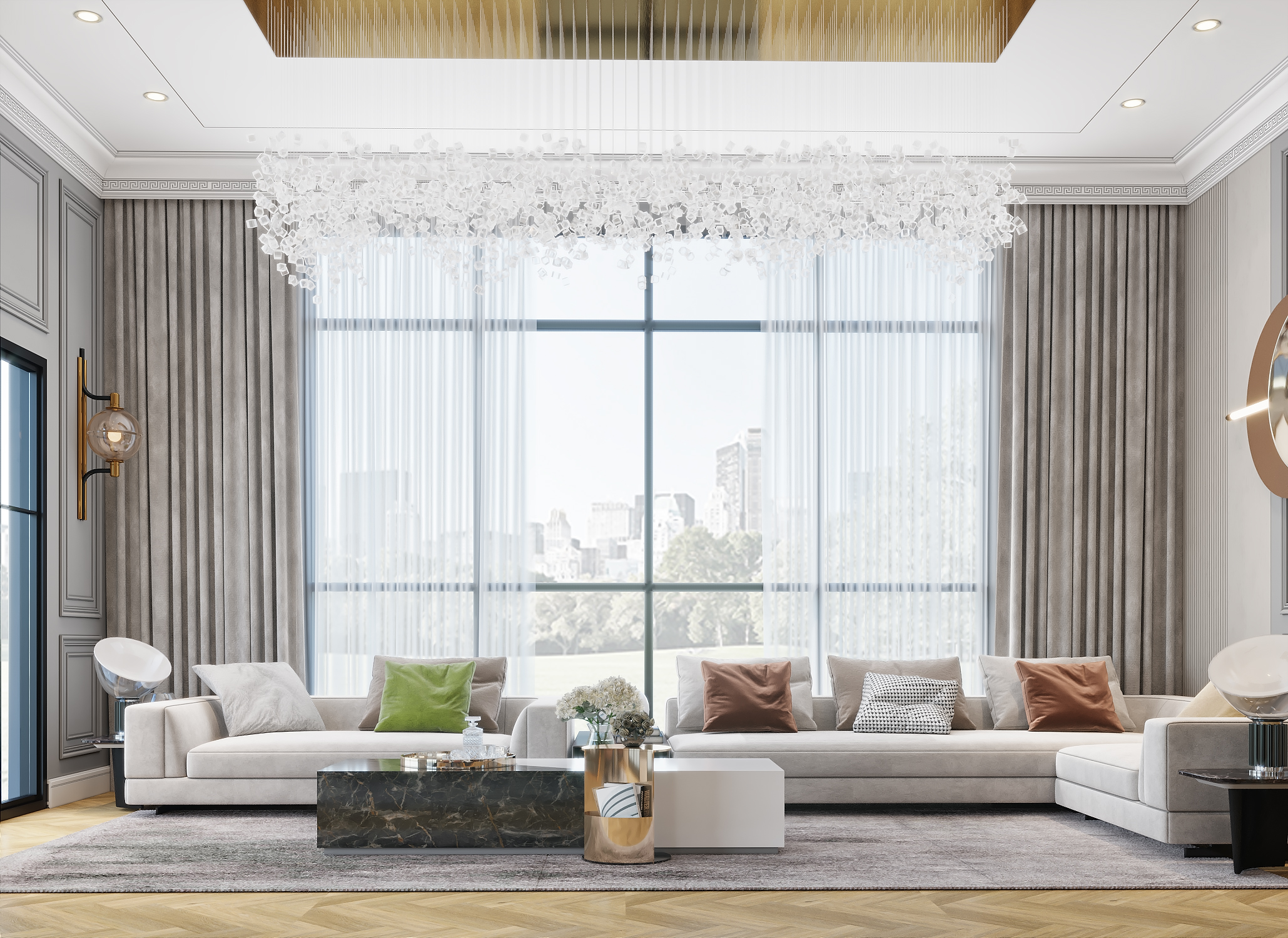 Living area & Stair design-9