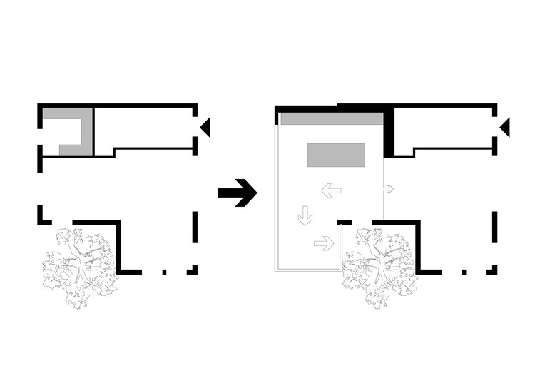 荷兰海牙极简扩建住宅-11